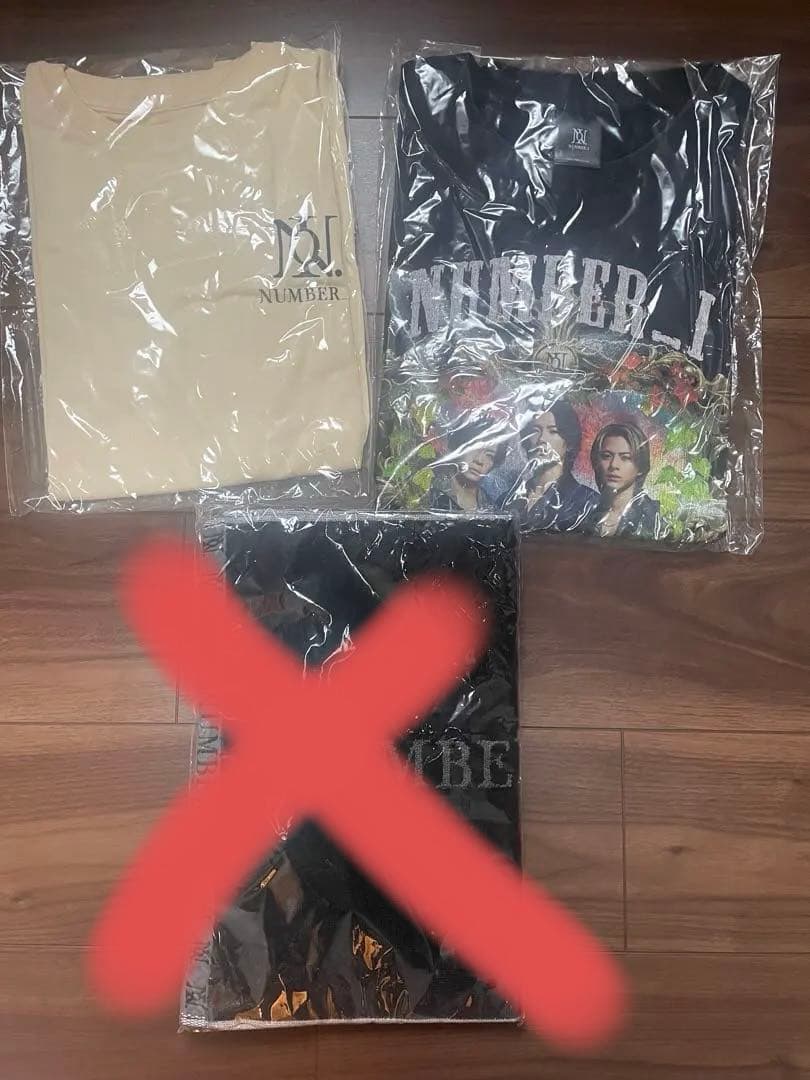 Number_i Tシャツなど　No.O-ring-・2024 No.Ⅰ
