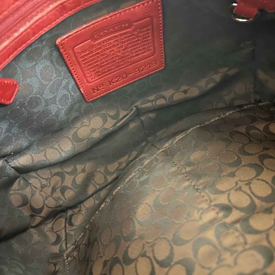 クリーニング済 old coach 9219 ergo hobo bag