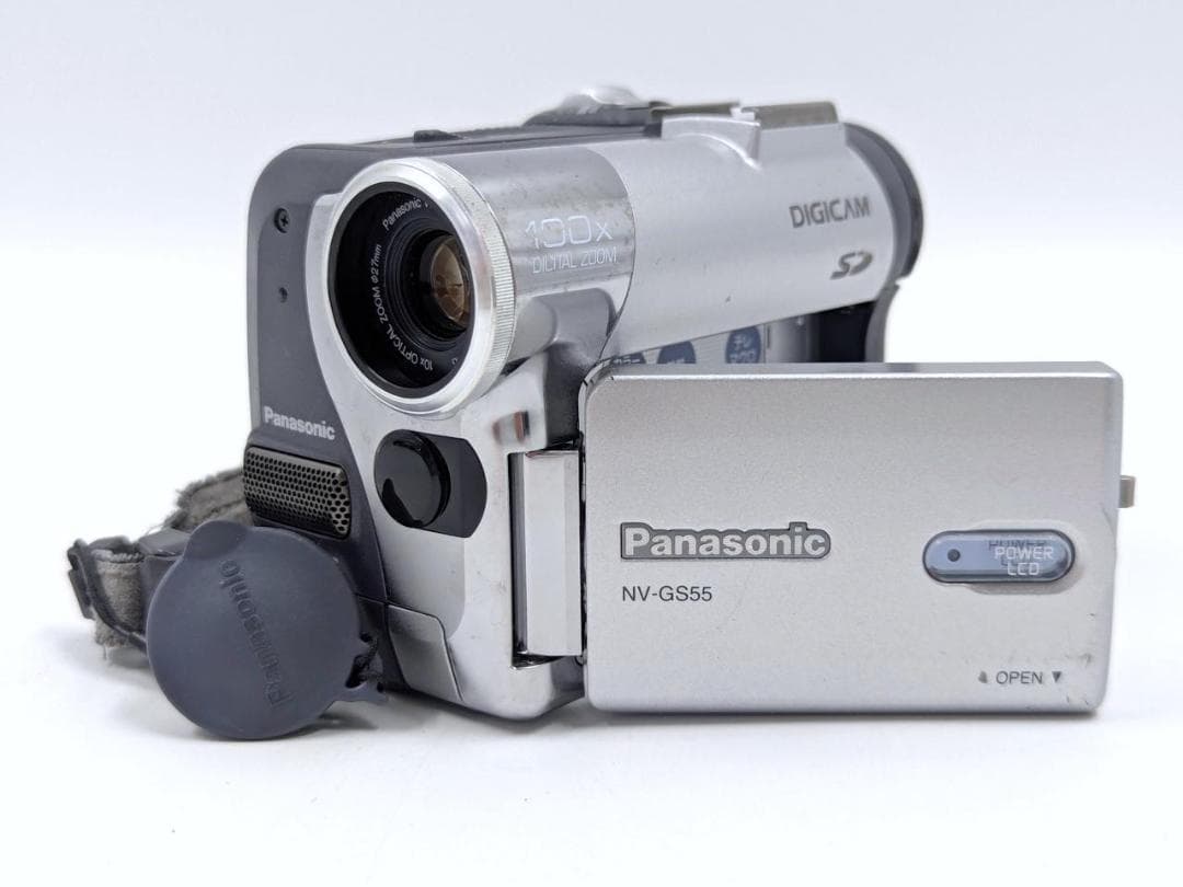 miniDVのダビングに Panasonic ビデオカメラ NV-GS55 1