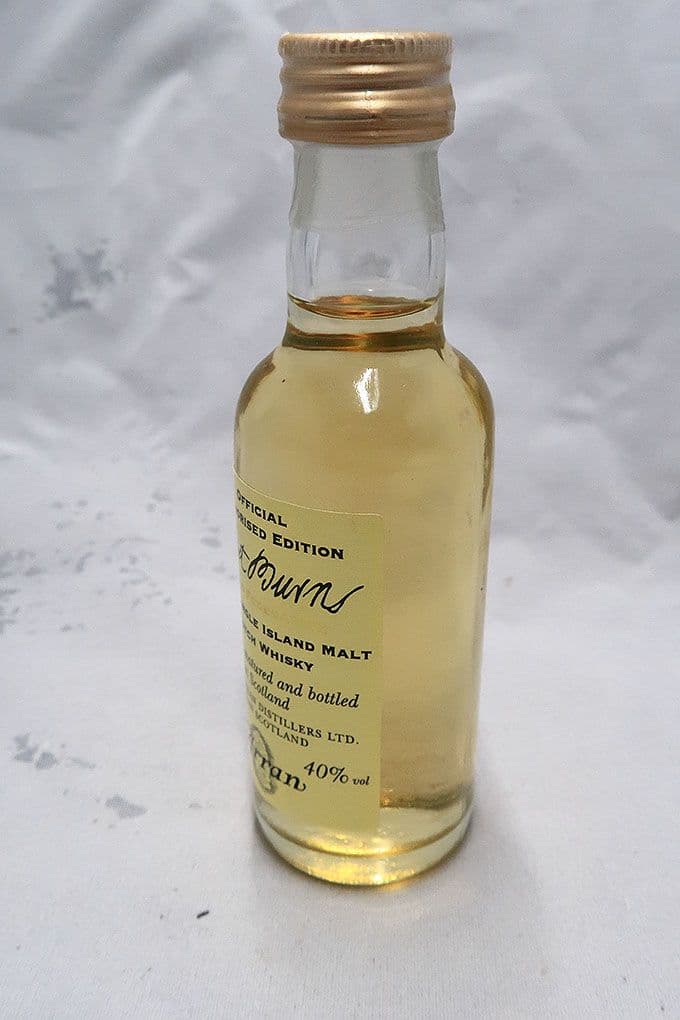 アラン ロバート・バーンズ オーソライズドエディション ミニチュアボトル