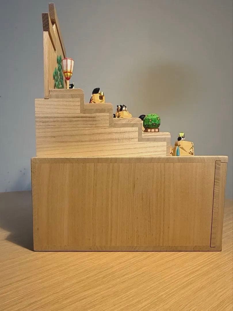 展示品 奈良人形師 東田天光 雛 人形 一刀彫NARADOLLHIGASHIDA