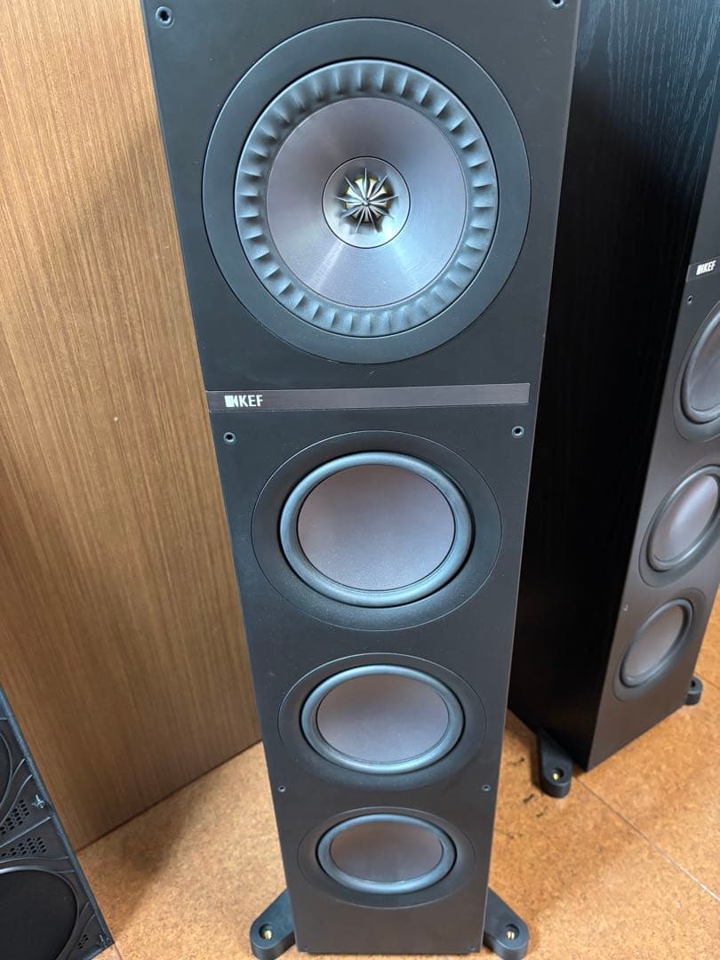 KEFケーイーエフQ700スピーカーペア　ブラックオーク