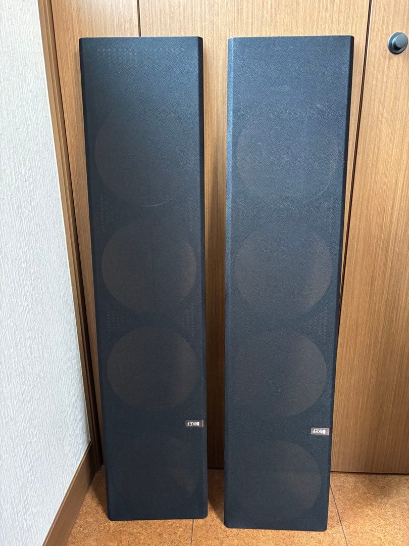 KEFケーイーエフQ700スピーカーペア　ブラックオーク