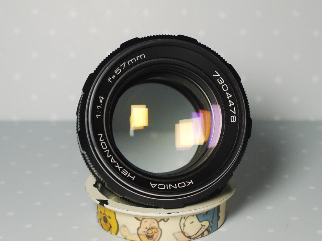 KONICA HEXANON 57mm f1.4 六枚玉