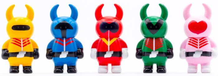 ゴレンジャーウアモウ UAMOU 秘密戦隊ゴレンジャー リアルヘッド 真頭玩具