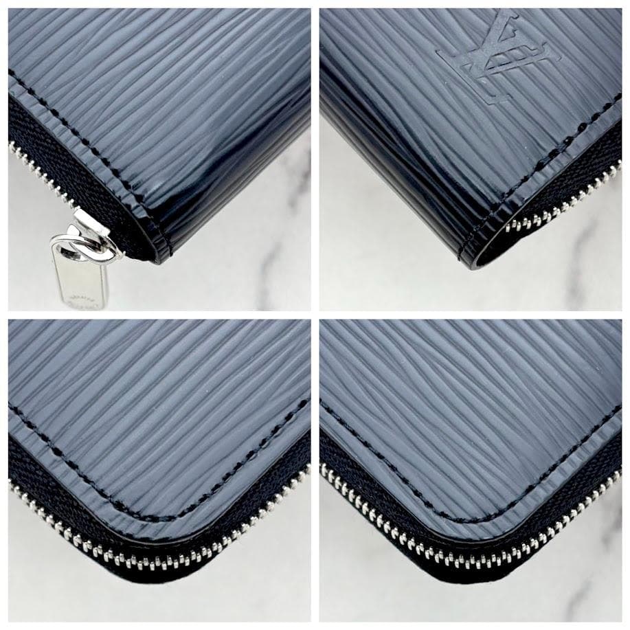 【超極美品・箱袋付属】ルイヴィトン　エピ　ジッピーパース 　ブラック