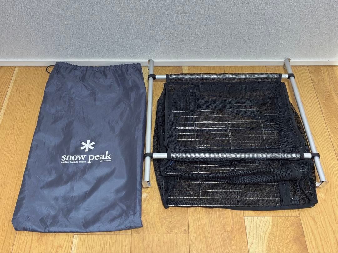 【激レア】スノーピーク IGT吊下シェルフ　CK-135