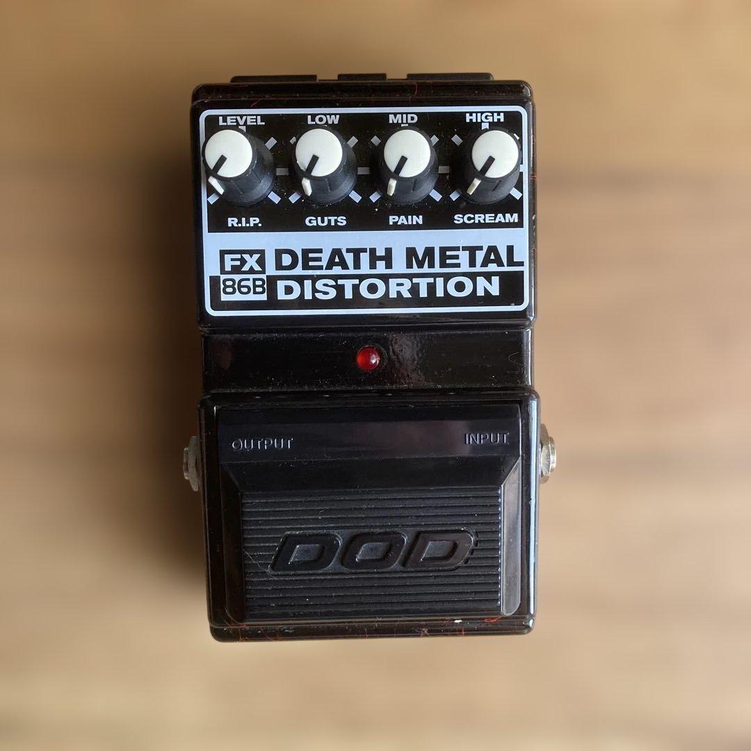 ギター DOD death l distortion FX86B