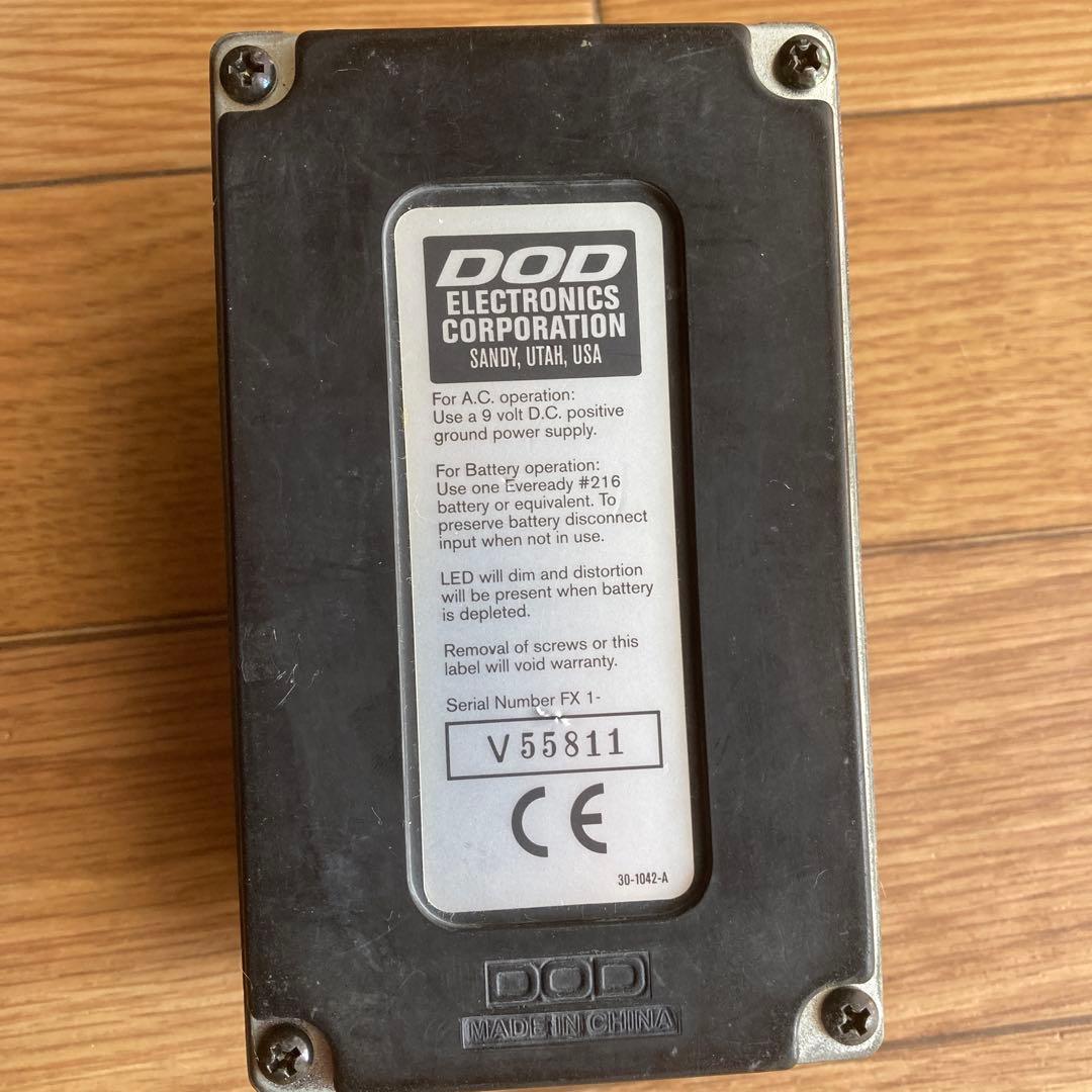 ギター DOD death l distortion FX86B