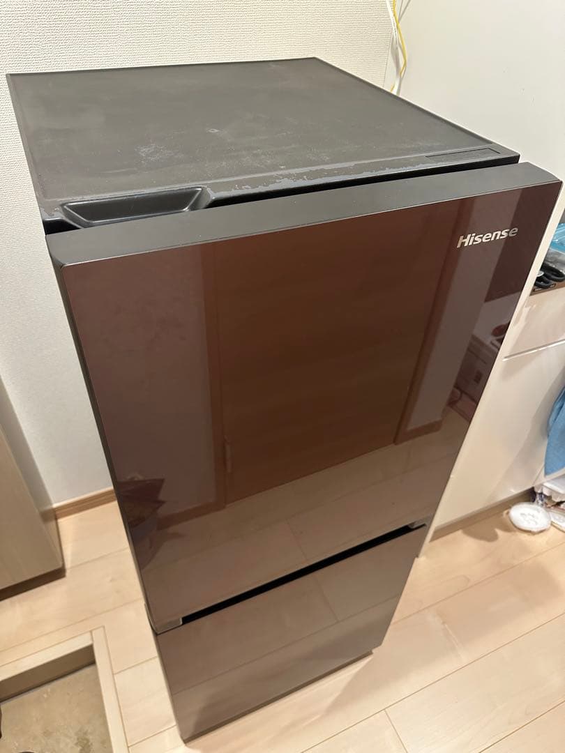 Hisense 冷凍冷蔵庫134L HR-G13A-BR