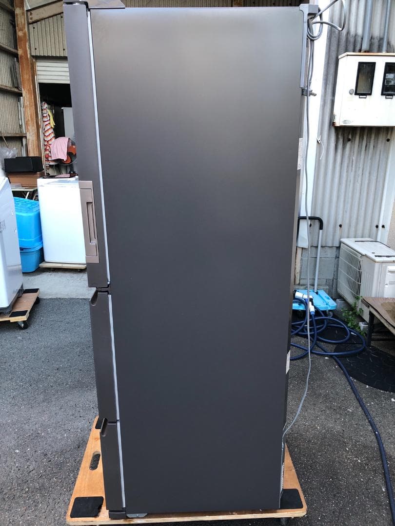 全国送料無料 SHARP 冷蔵庫 SJ-GE36D-T ブラウン 2018年製