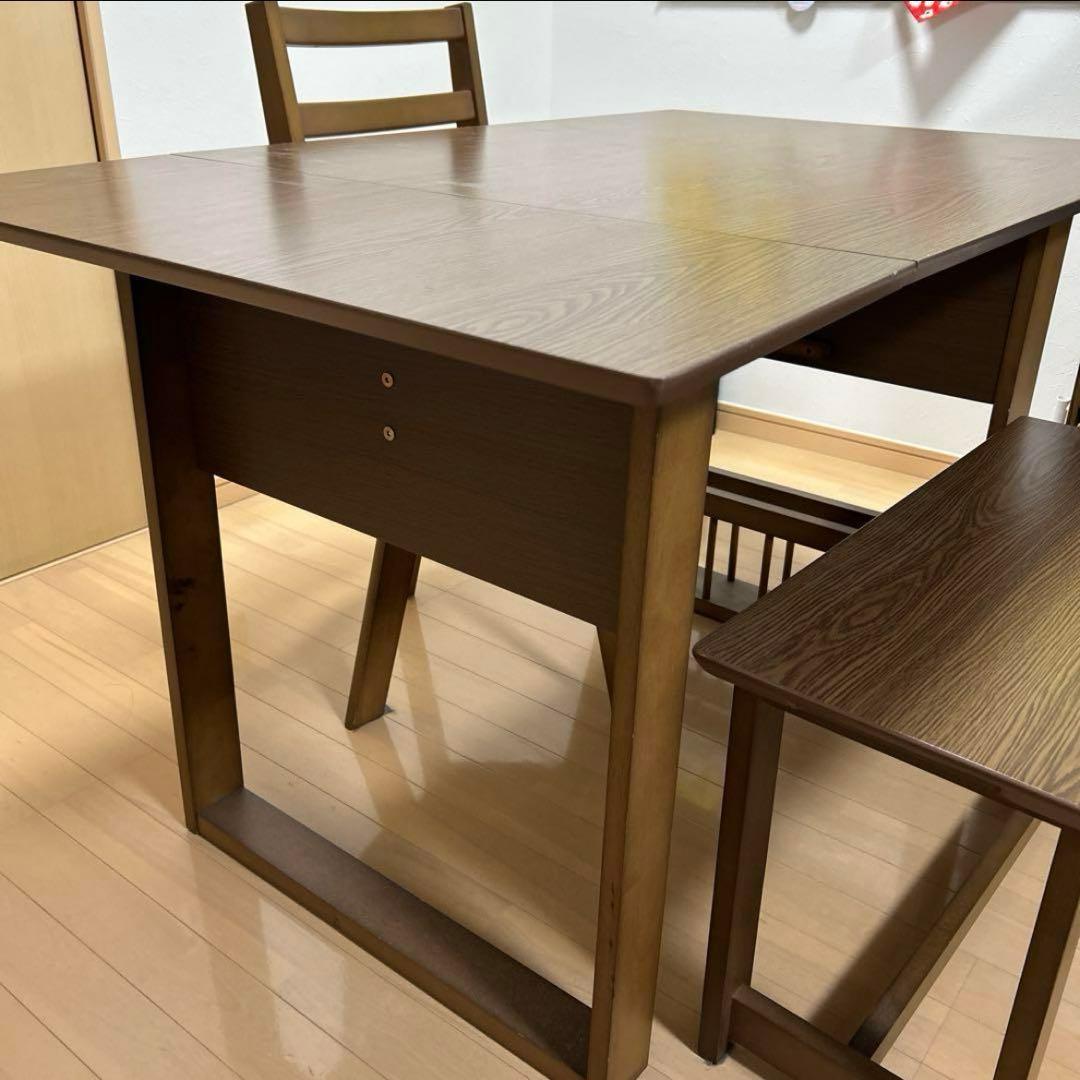 ダイニングテーブル（回転椅子・ベンチ別売り）