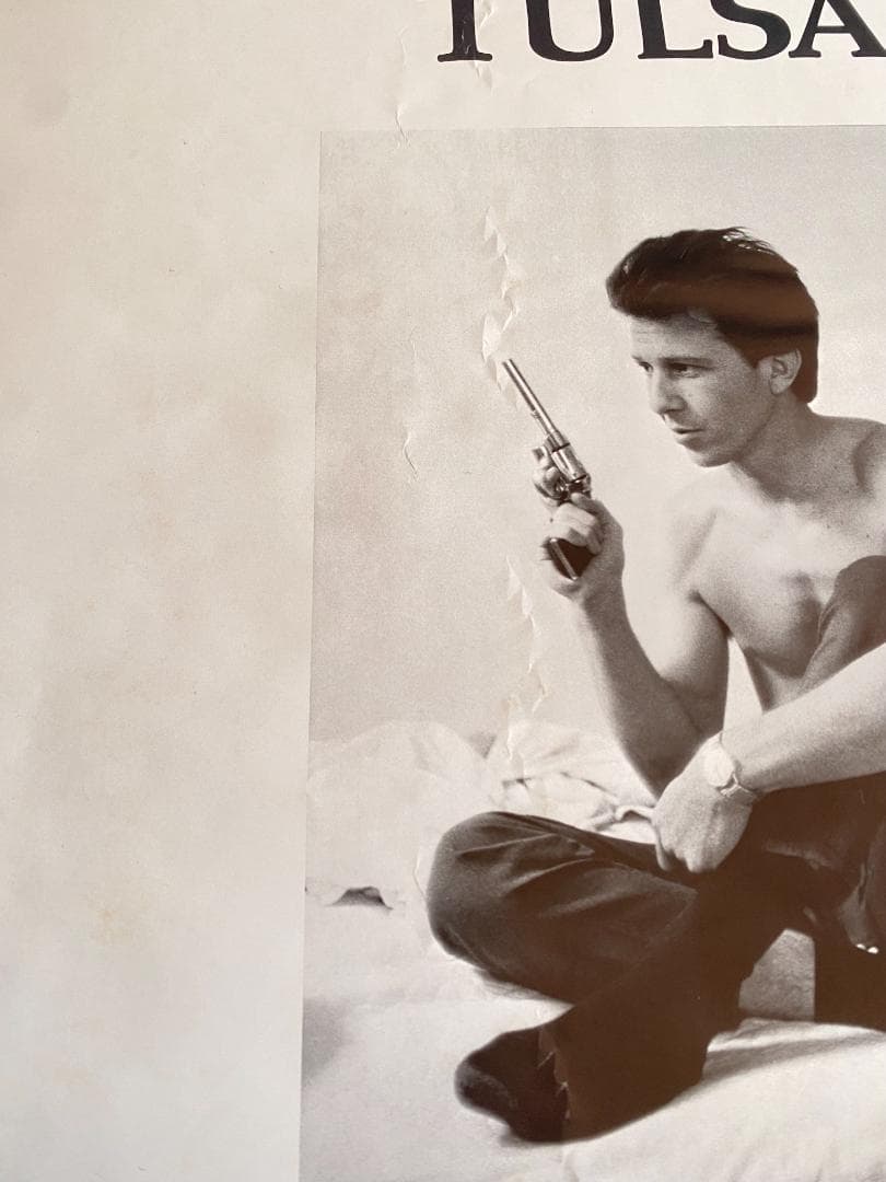 ラリー・クラーク「TULSA」ポスター　1979年　直筆サイン入