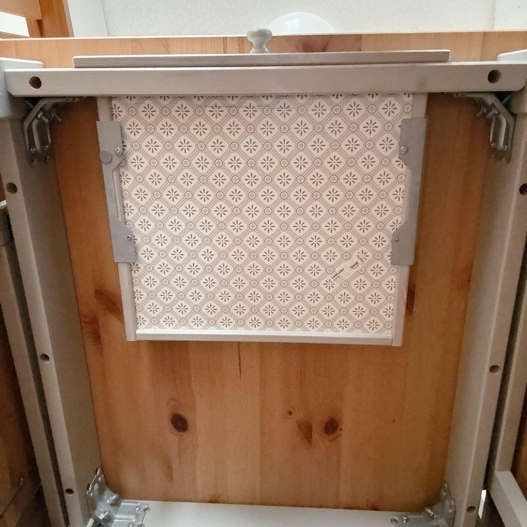 くめこ様リクエスト品】IKEA GAMLEBY ゲートレッグテーブル 伸縮式