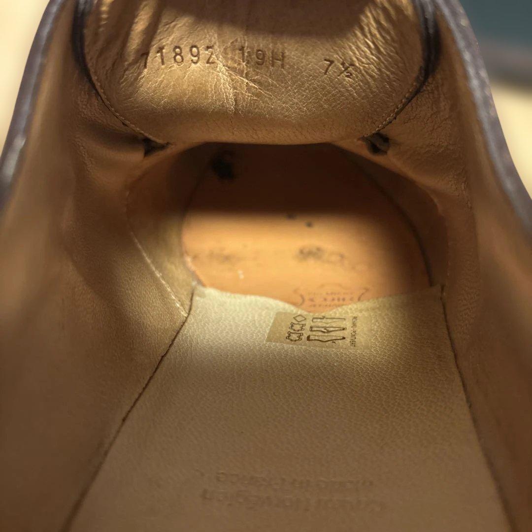 【極美品】パラブーツ　シャンボード　カフェ　7.5サイズ