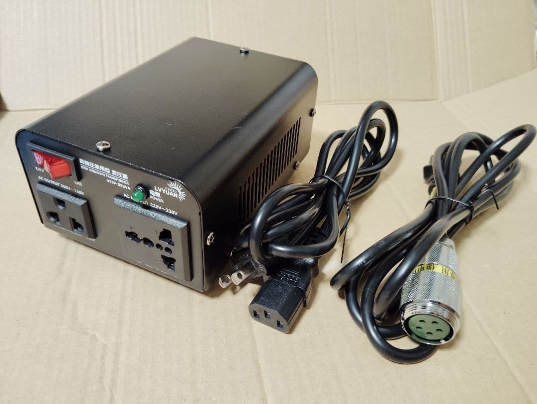 名鉄1000系側面方向幕用電源ケーブル・昇圧器セット [No.TP03]