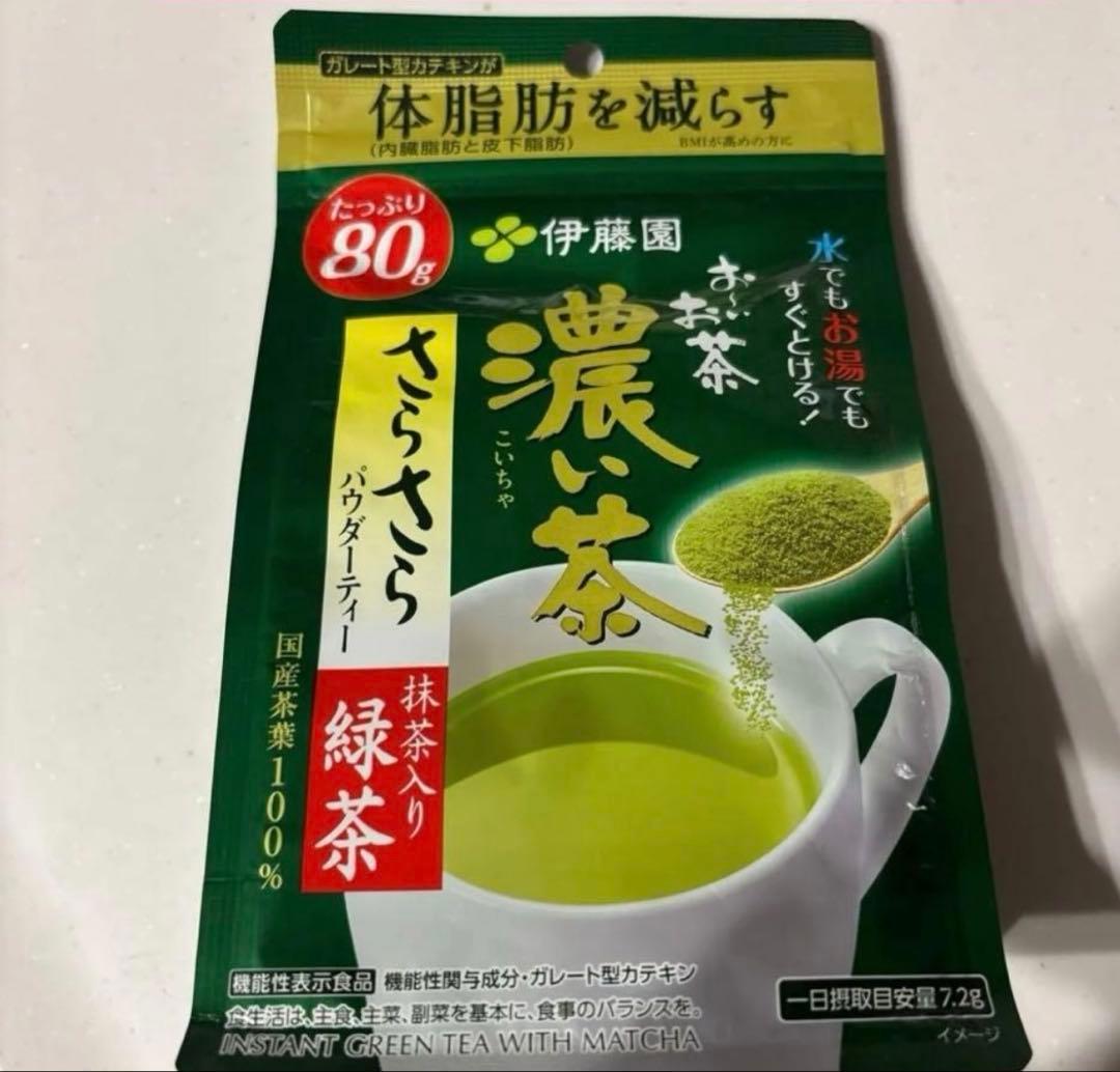 伊藤園 濃い緑茶 80g×１２