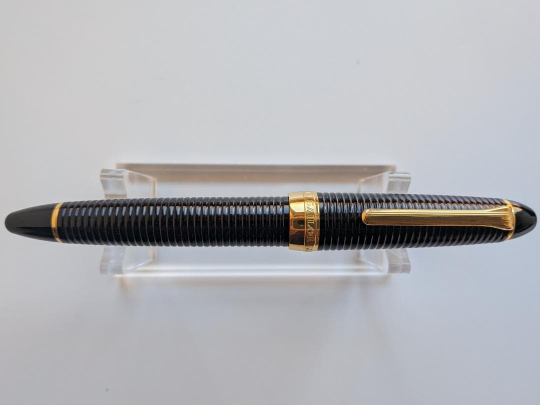 【特別価格　廃版入手困難】未使用セーラー 万年筆　ギャザード　長刀研ぎ 21K