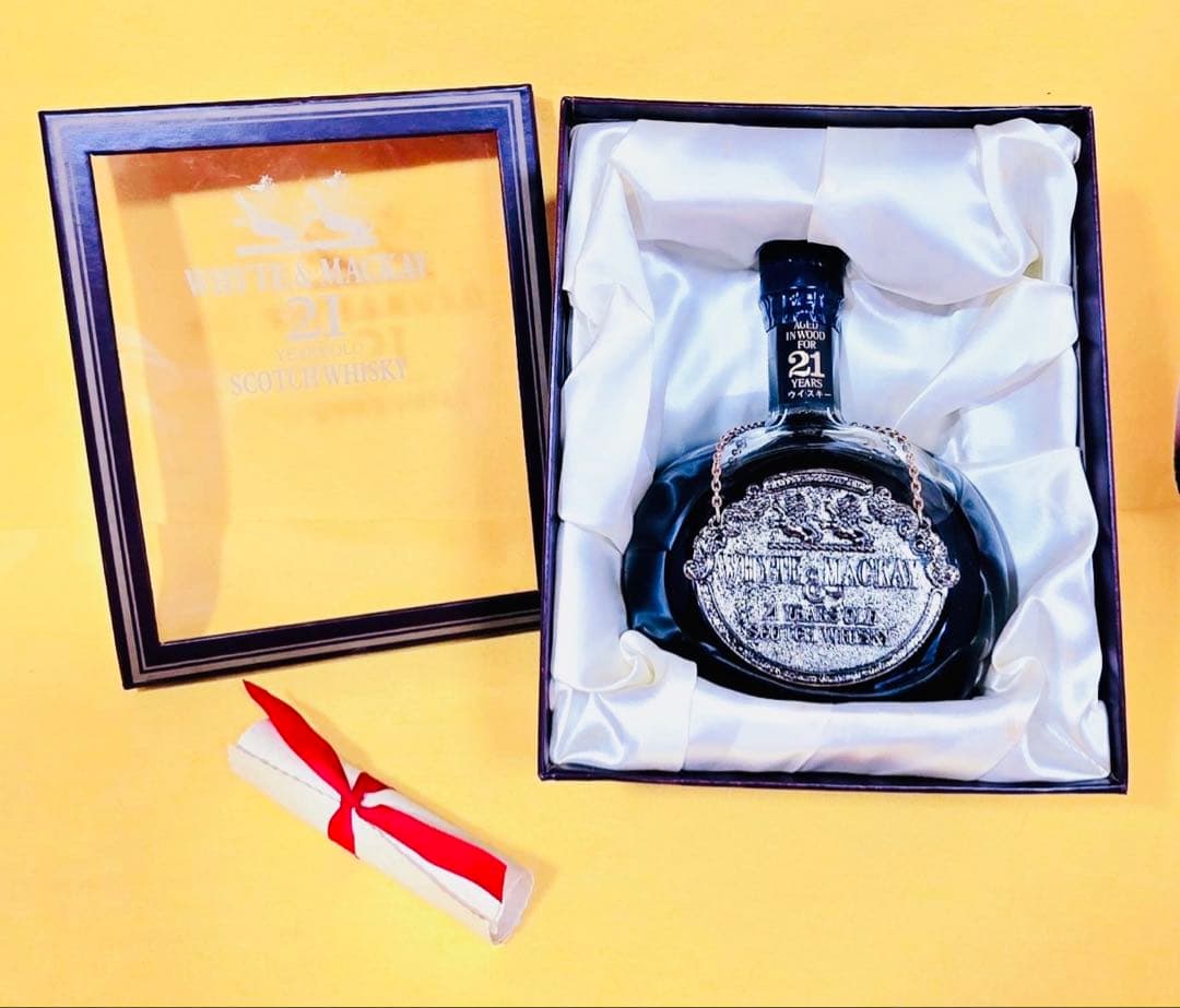 80sホワイトマッカイ21年ウイスキー750ml43%WHYTE&MACKAY