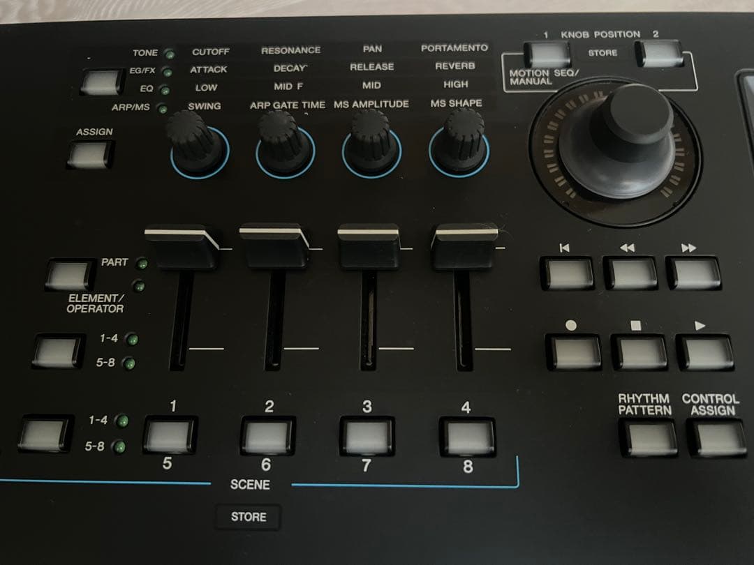 ヤマハ Yamaha MODX7+ シンセサイザー 76鍵　CubaseAI付