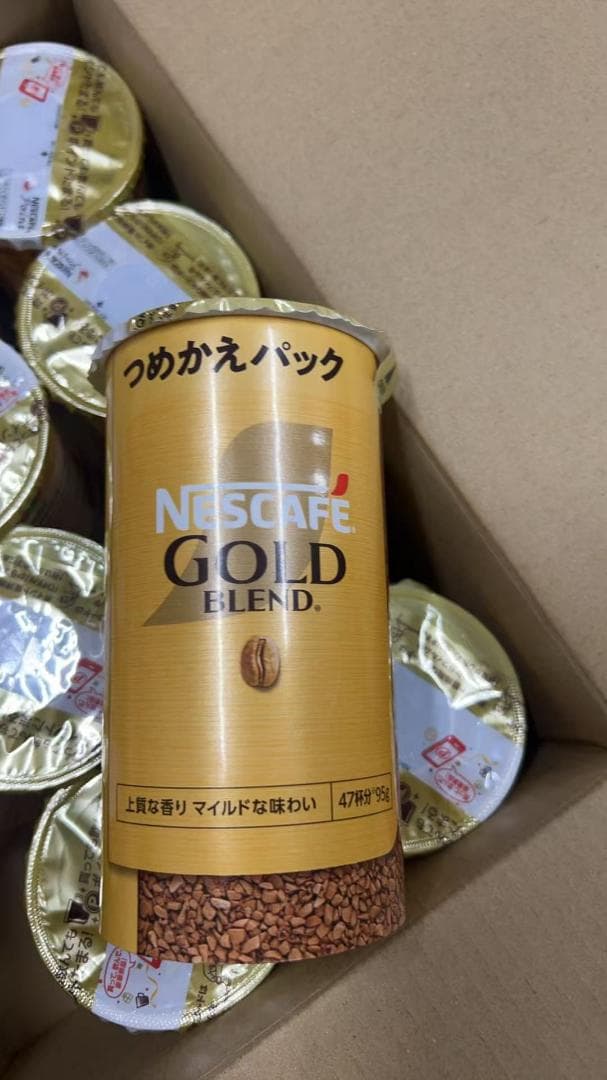 ネスカフェ ゴールドブレンド エコ＆システムパック 95 g　12箱