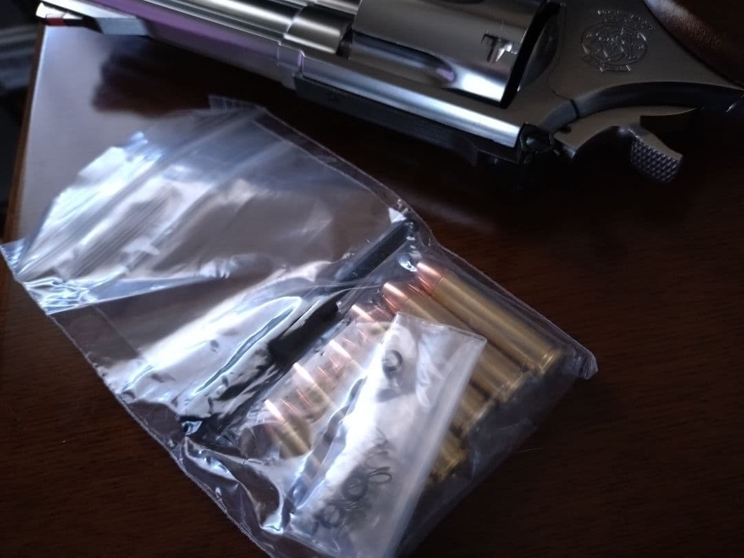 マルシン　m686 4インチ　シルバーABS モデルガン