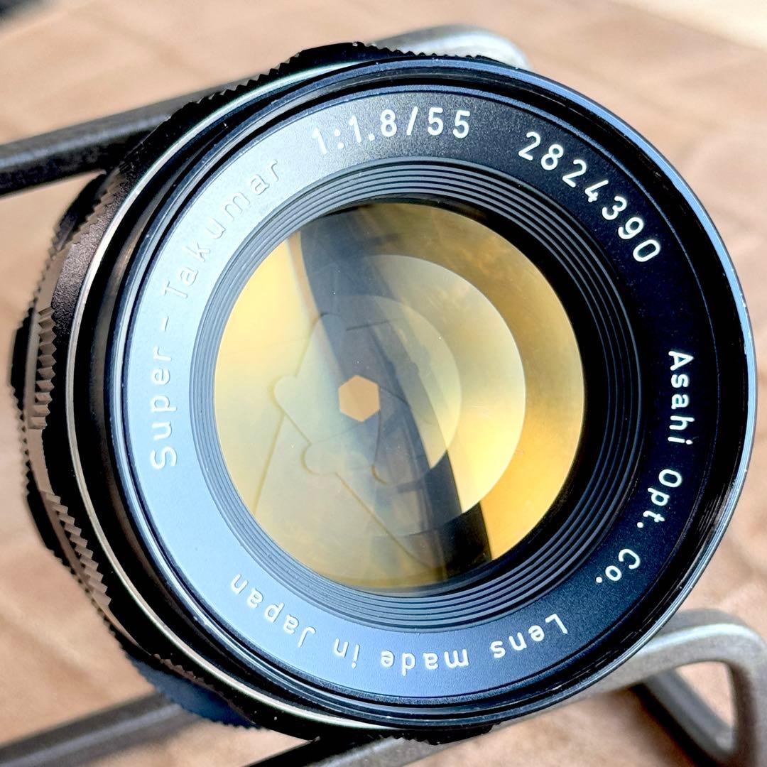美フレア✨ 作例有 PENTAX スーパータクマー 55mm f1.8 後期