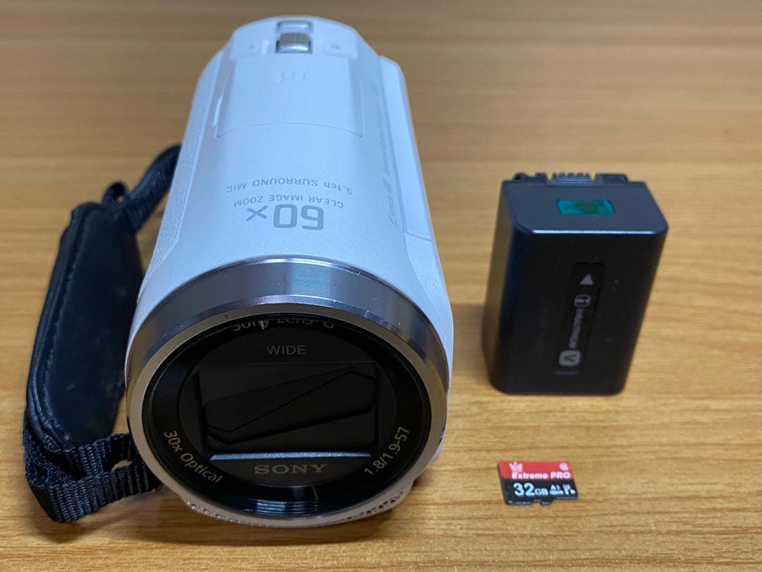 SONY HDR-CX680 ハイビジョン ハンディカム ホワイト　本体