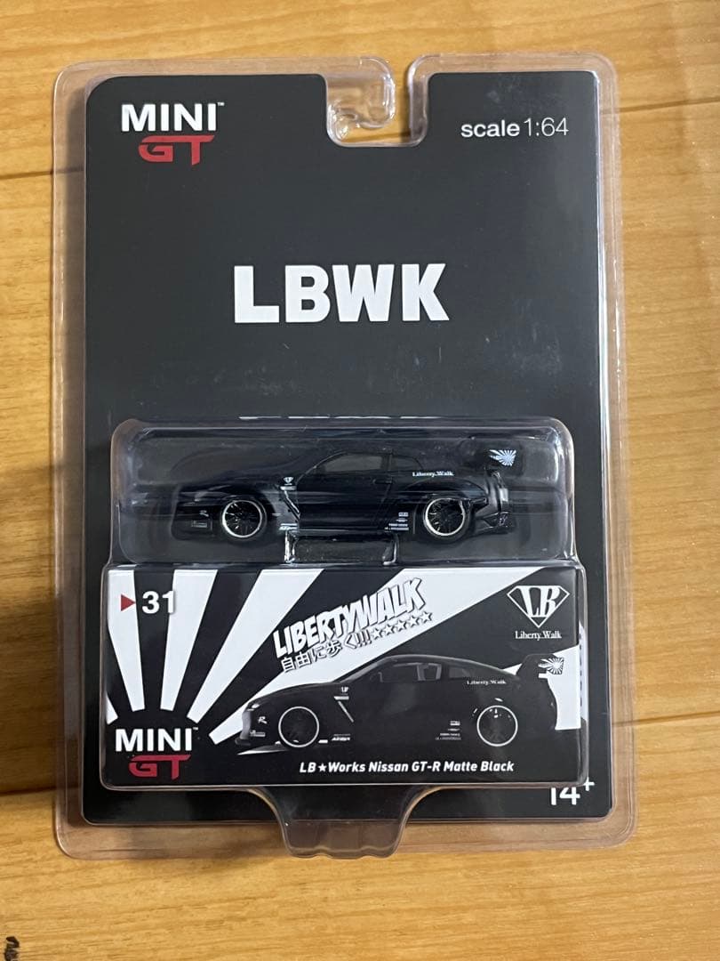 ミニカー MINIGT No 31 LB WORKS GTR Matte Black