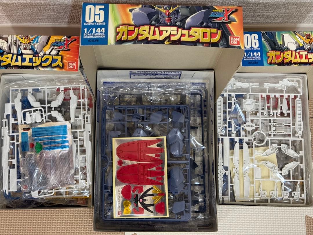 旧キット 1/144 ガンダムX 6体セット 新品 未使用