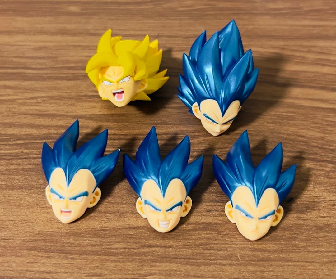 S.H.フィギュアーツ　孫悟空とベジータ　ブルー+ヘッドパーツセット