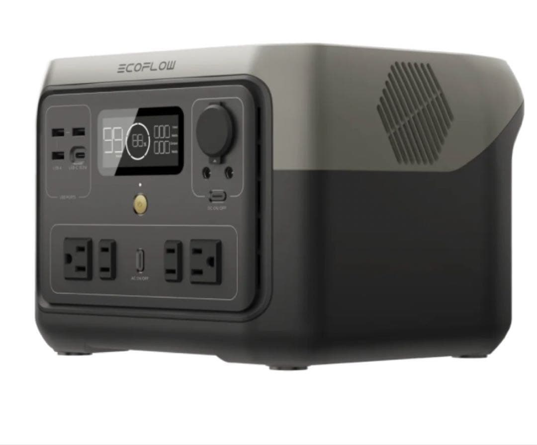 【新品未開封】EcoFlow  2 Max 512Wh ポータブル電源