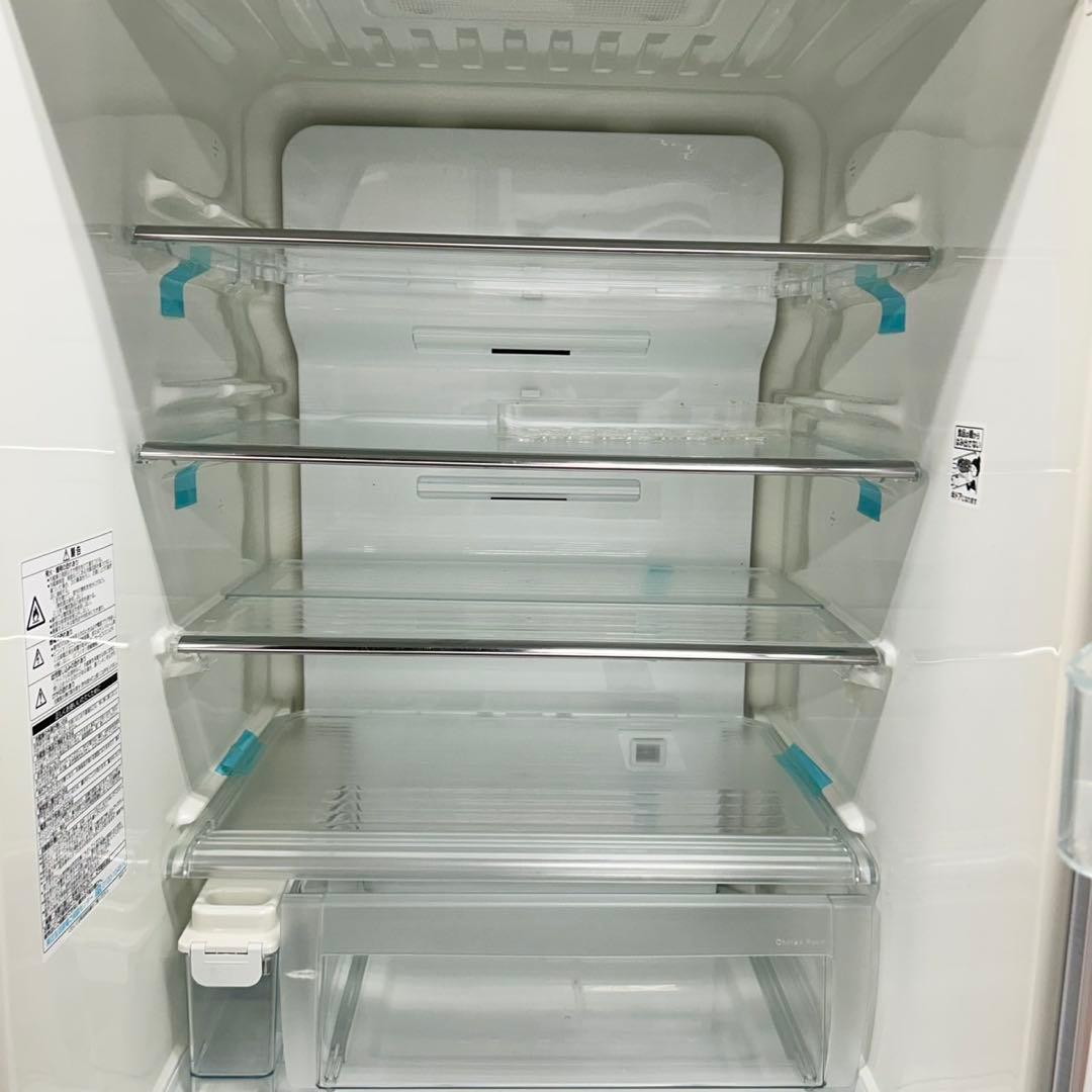 924 冷蔵庫　大型　400L強　自動製氷機付　右開き　保証込　美品　大人気