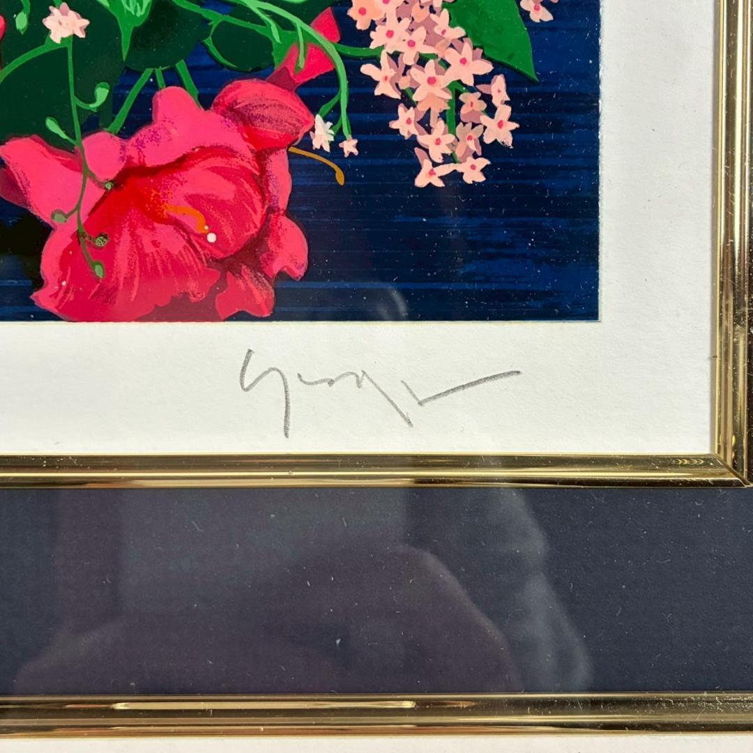 ヒロ・ヤマガタ「スターライトクルージング」シルクスクリーン 大作 直筆サイン入り