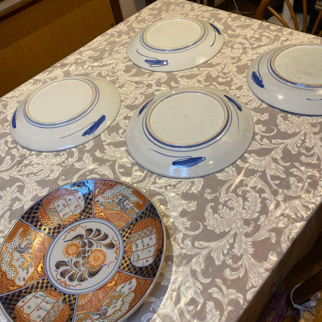 専用　古伊万里錦手皿（6枚セット）