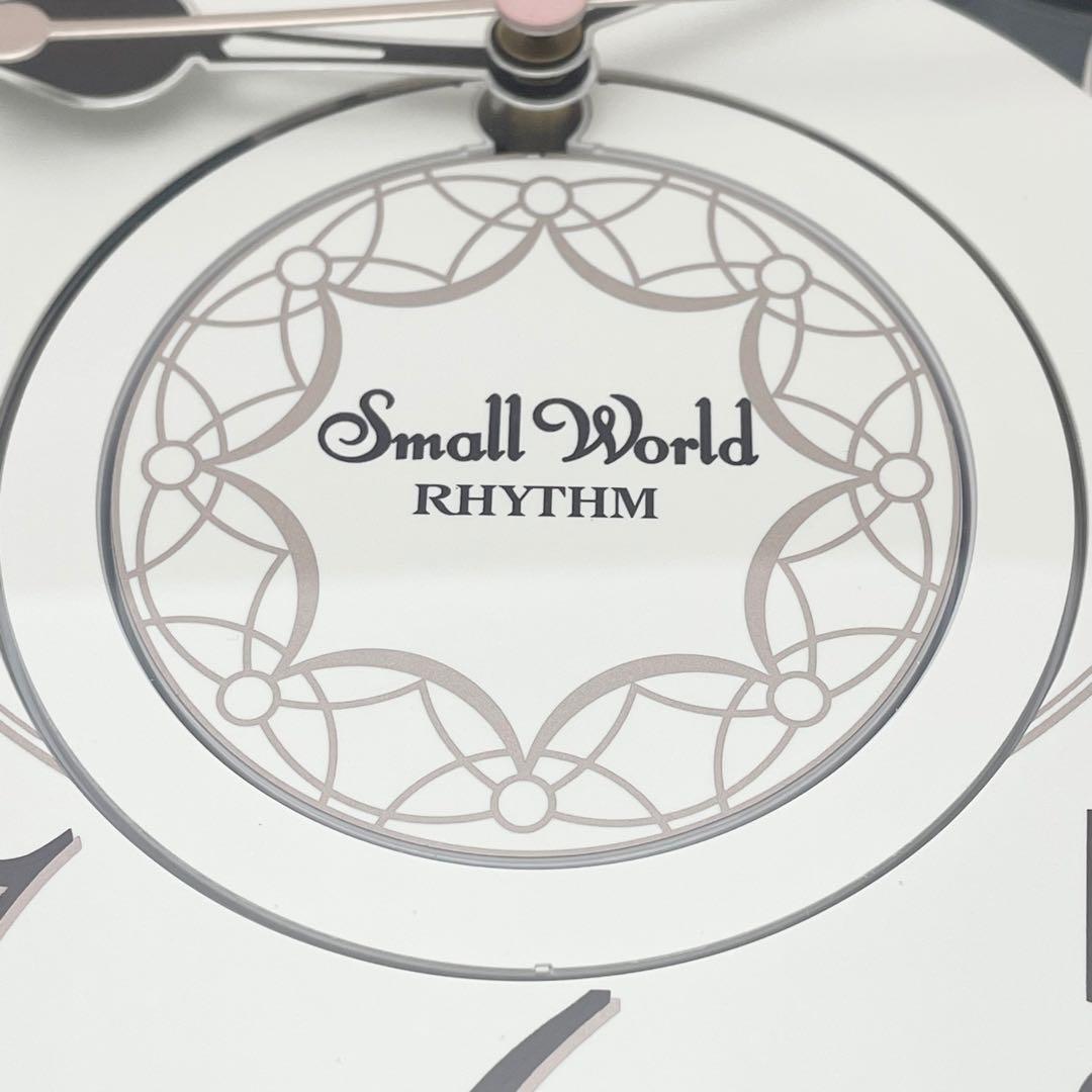 電波からくり時計 スモールワールド 8MN407RH リズム 動作確認済 美品