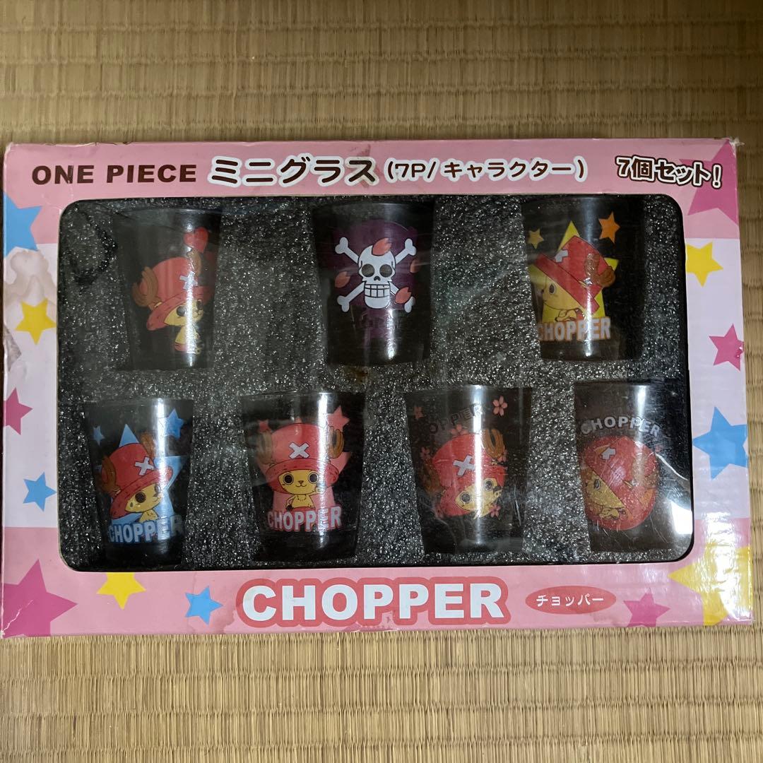 ONE PIECE チョッパー ミニグラス 7個セット