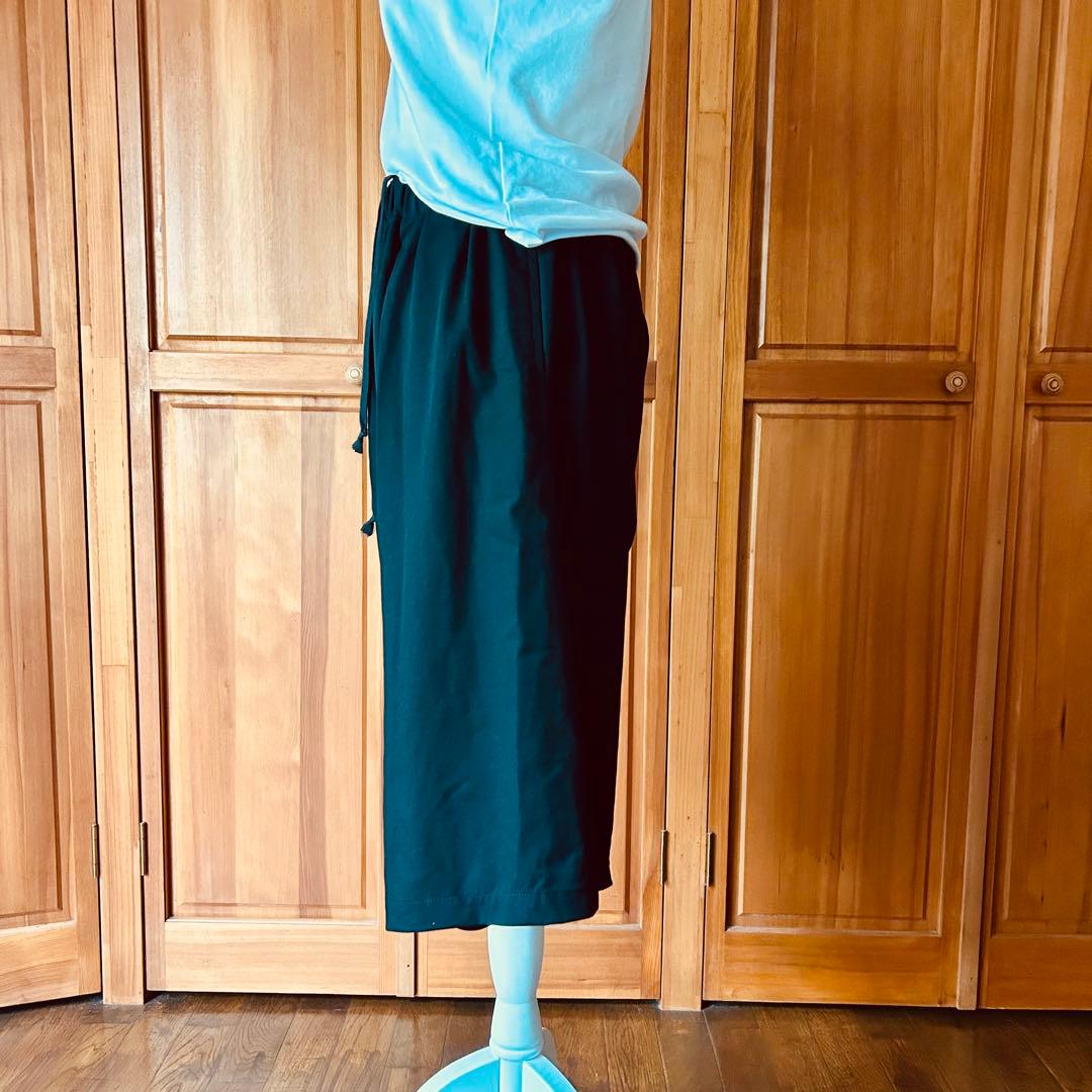 コムデギャルソン・コムデギャルソン サルエルショートパンツ 黒サイズS