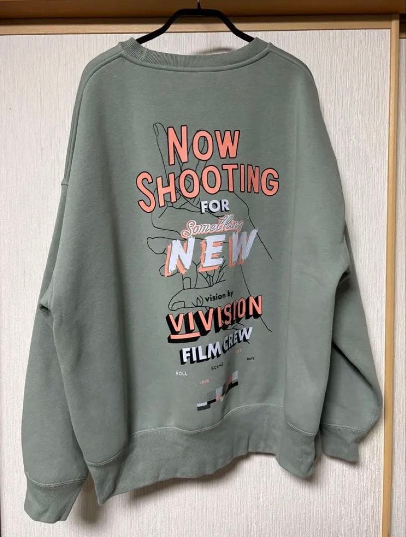 vivision ヴィヴィジョン スウェット トレーナー M　児玉裕一　児玉商店