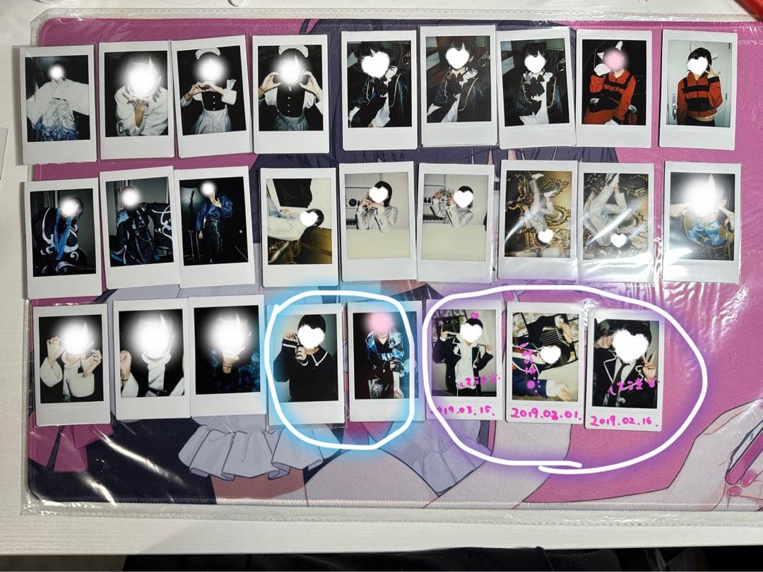 夢喰NEON はうき チェキ26枚