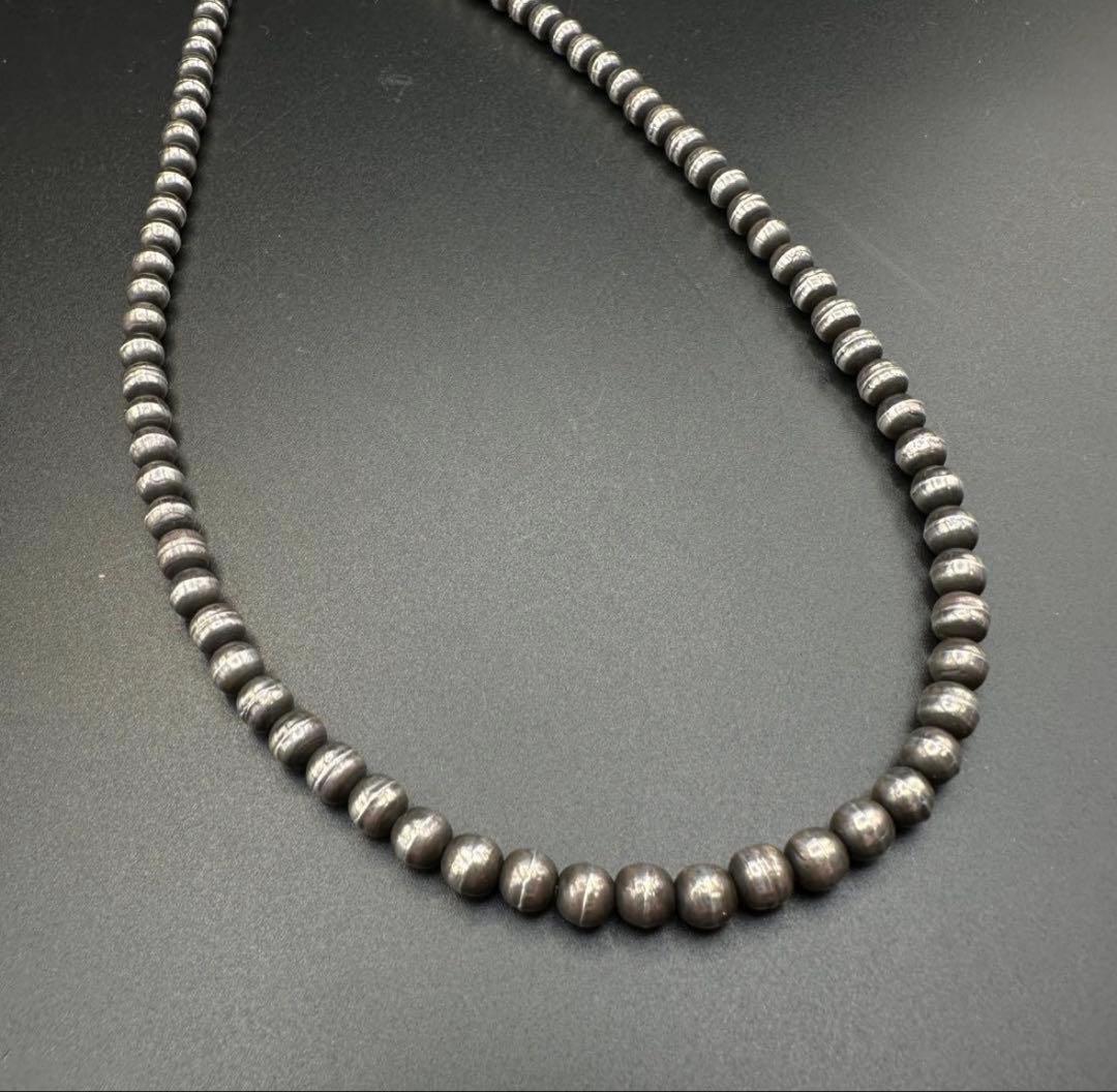 エリッカニコラスビゲイ　ナバホパールネックレス 6mm/50cm