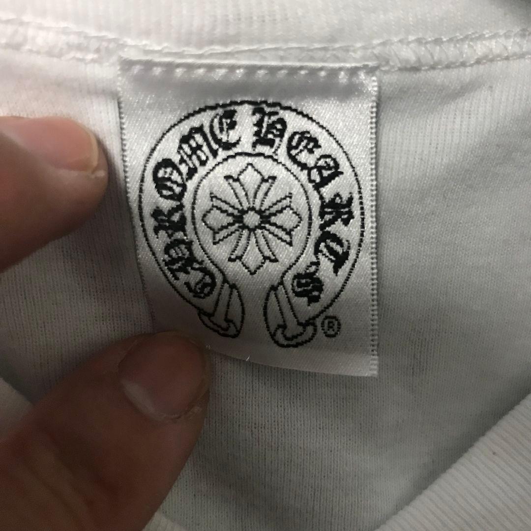 MALIA　クロムハーツ　ノースリーブVネックTシャツ