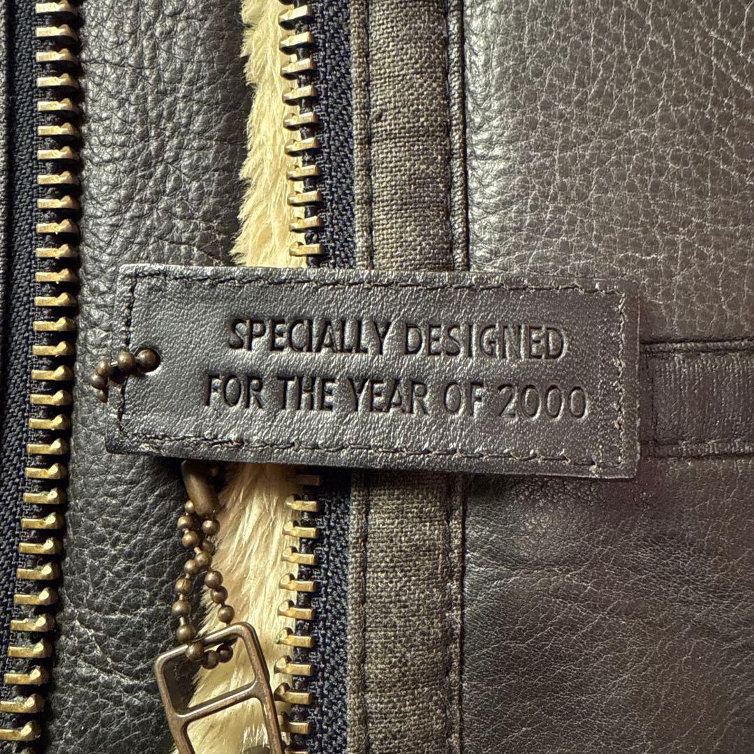 未使用　サントリーBOSS 2000年限定B-3フライトジャケット ボスジャン