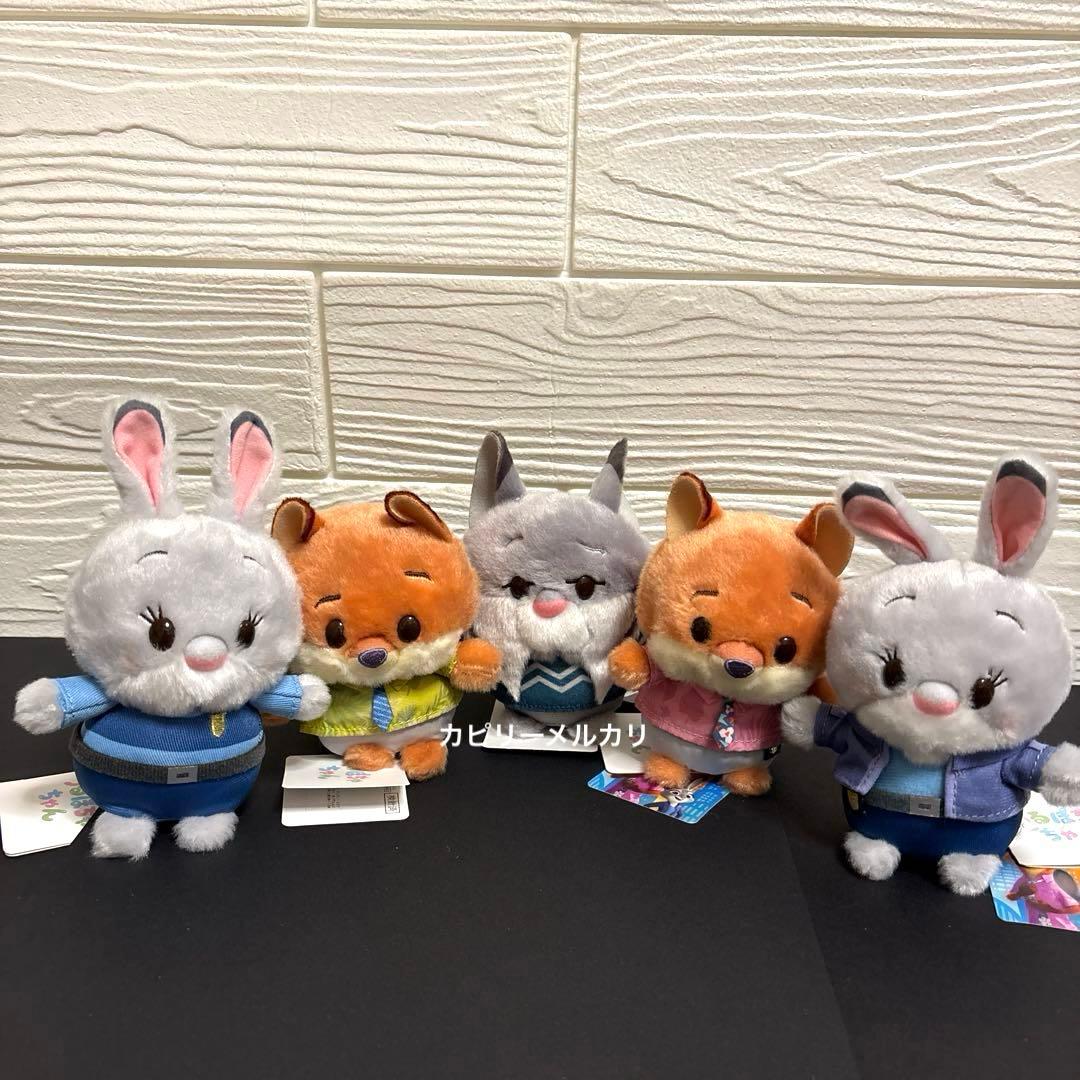 ディズニー うるぽちゃちゃん ズートピア ぬいぐるみ セット ニック