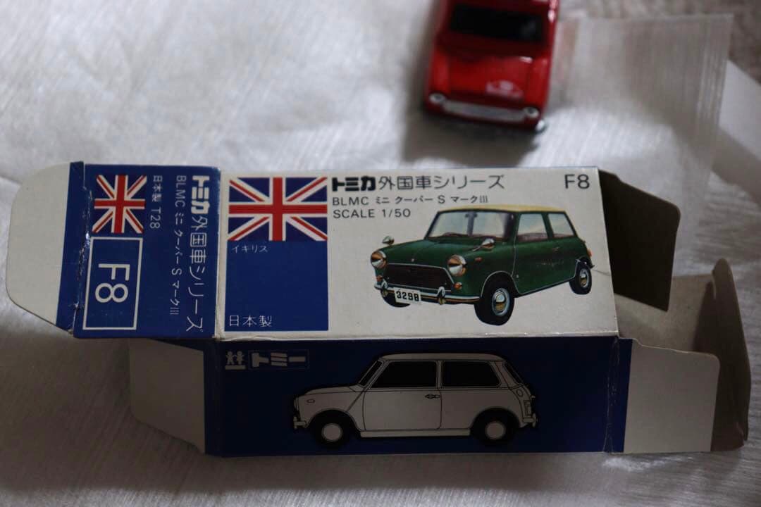 日本製　トミカ　外国車シリーズ　BLMC ミニ　クーパー　マークIII F8