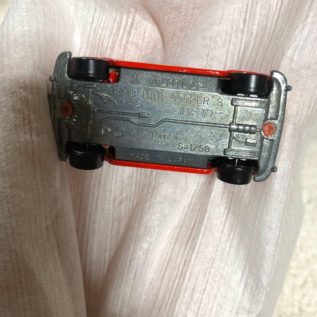 日本製　トミカ　外国車シリーズ　BLMC ミニ　クーパー　マークIII F8