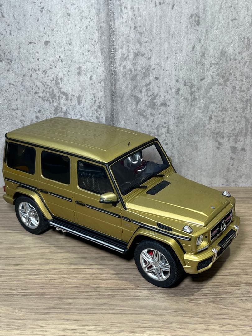GTスピリット 1/18 メルセデス ベンツ AMG G 63 パール ゴールド