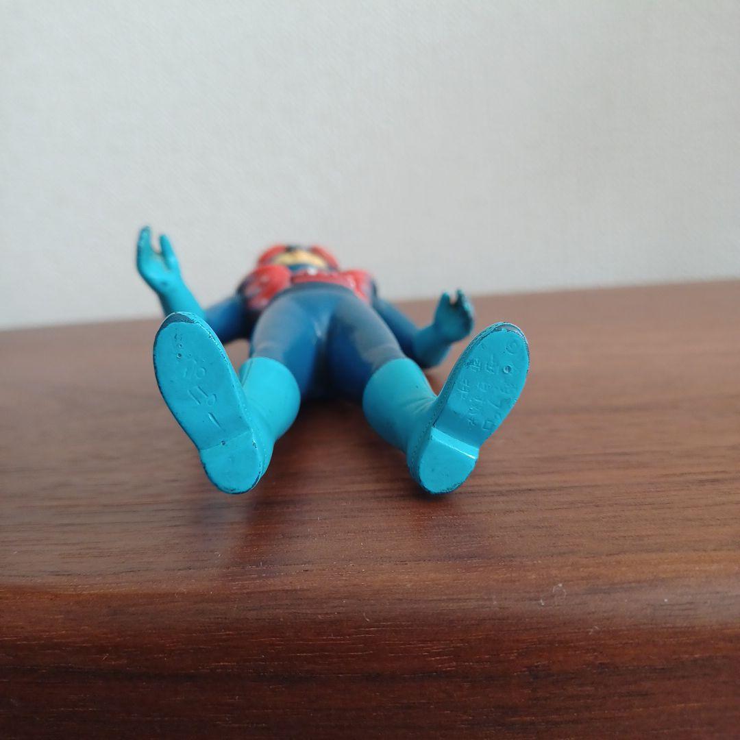 当時物　ポピー製「ライダーマン」石森プロ　超希少ソフビフィギュア