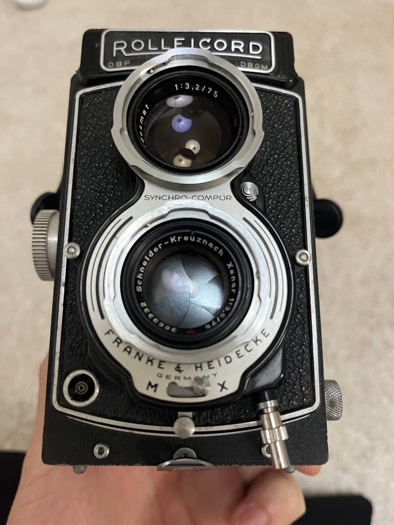フィルムカメラ Rolleicord IV