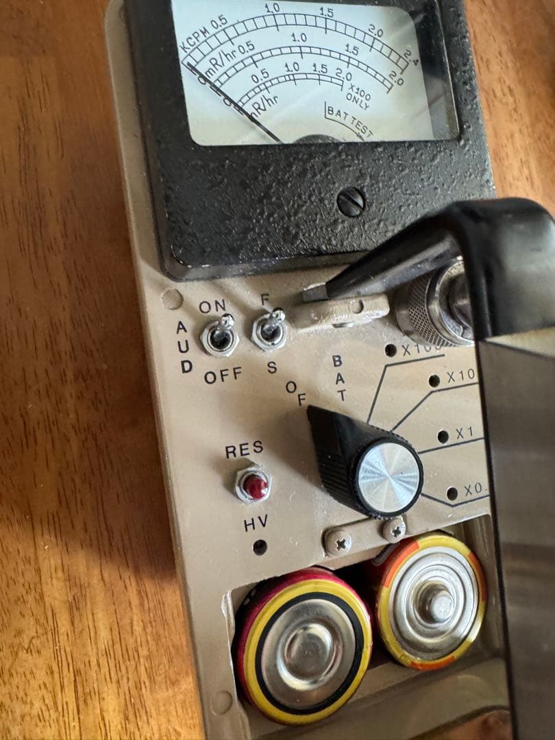 Ludlum Model 3 Survey Meter(本体のみ)